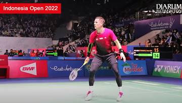 Highlight Match - Hans-Kristian Solberg VITTINGHUS vs SAI PRANEETH B | Indonesia Open 2022