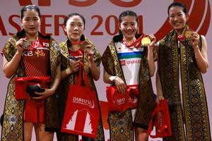 Jeong Na Eun/Kim Hye Jeong & Nami Matsuyama/Chiharu Shida (Humas PP PBSI)