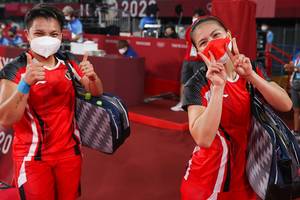 Apriyani Rahayu & Greysia Polii (Foto: BADMINTONPHOTO/Yves Lacroix)
