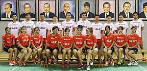 Tim Piala Thomas & Uber 2016