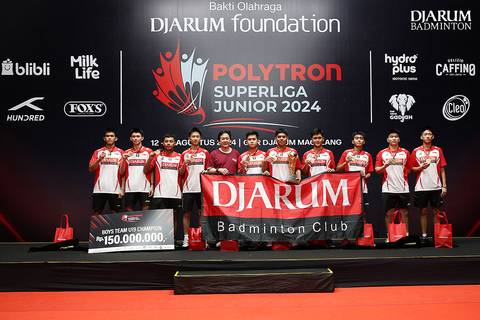 Liem Swie King & Tim U19 Putra PB Djarum Liem Swie King & Tim U19 Putra PB Djarum